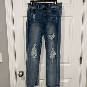 Judy Blue Mid Rise Boyfriend Fit